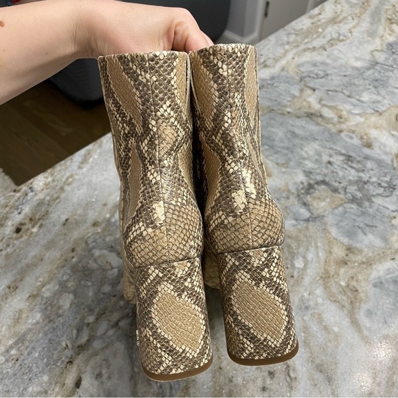 Sam Edelman CODIE Snakeskin Booties Women’s 9M - Picture 8 of 11